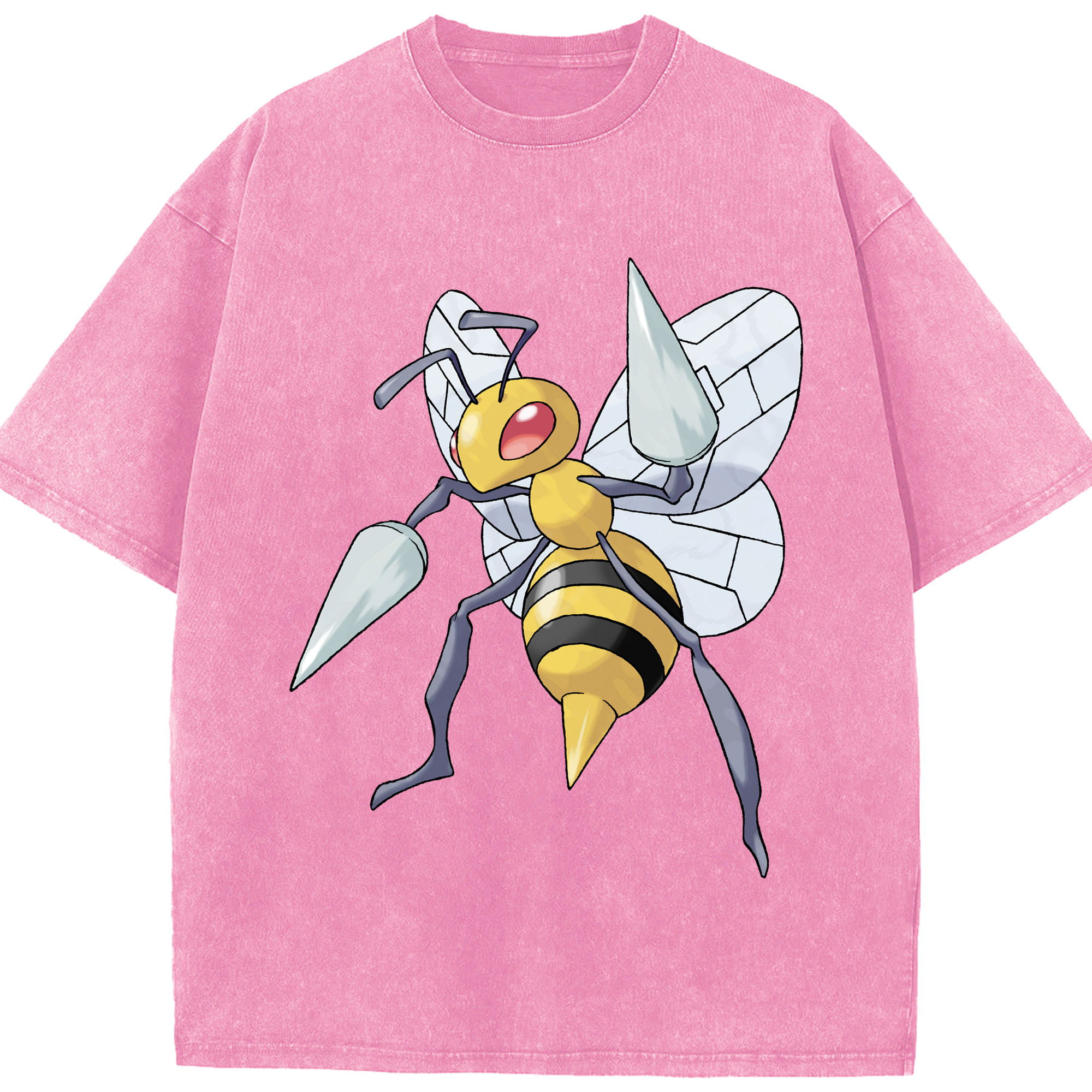 （画像用） ポケットモンスター Pokémon 綿100% ヴィンテージ風 半袖Tシャツ（フロントプリント）